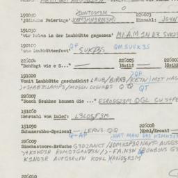 Western questionnaire, answ...