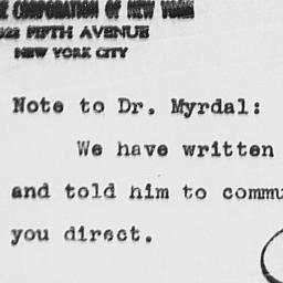 Note from John M. Russell t...