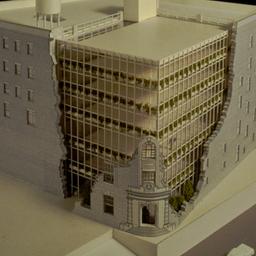 Model, aerial view.