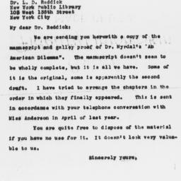 Letter from Eliza Gaylord t...