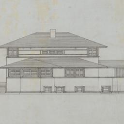 Working drawing #6: East el...