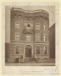 Plate 205.--A New York residence [Alfred Hoyt House]. Messrs. McKim, Mead & White, Architects, New York