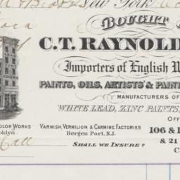 C. T. Raynolds & Co. Bi...