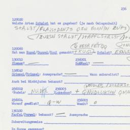 Western questionnaire, answ...