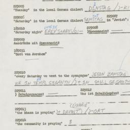 Western questionnaire, answ...