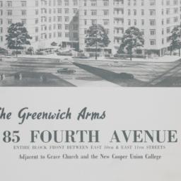 The Greenwich Arms, 85 Four...