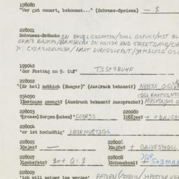 Western questionnaire, answ...