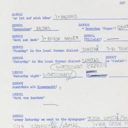 Western questionnaire, answ...