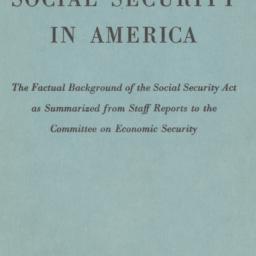 Social security in America