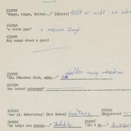 Western questionnaire, answ...