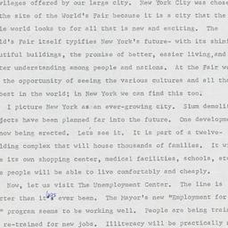 New York's Future as I ...