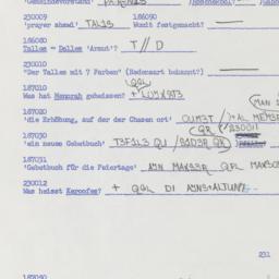 Western questionnaire, answ...