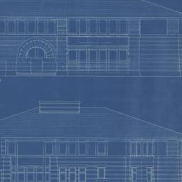 Working drawing #4: East, w...