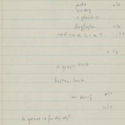 Eastern questionnaire, blue...