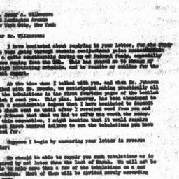 Letter from Gordon W. Lovej...