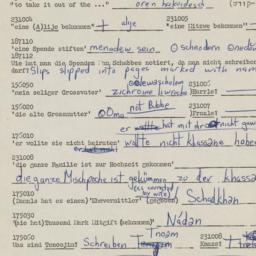 Western questionnaire, answ...