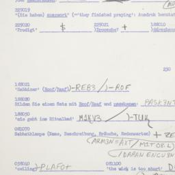 Western questionnaire, answ...