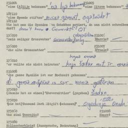 Western questionnaire, answ...