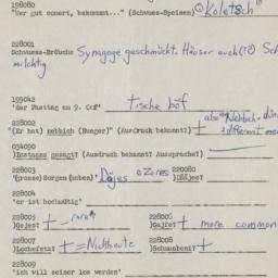 Western questionnaire, answ...