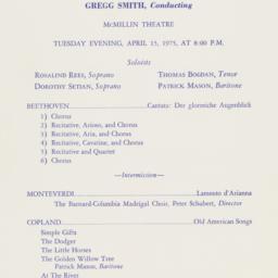 Barnard-Columbia Chorus, Pr...
