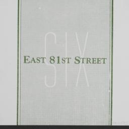 6 E. 81 Street, Six East 81...