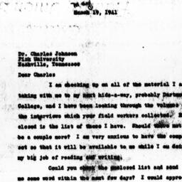 Letter from Gunnar Myrdal t...