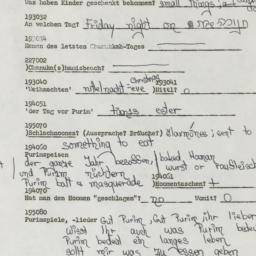 Western questionnaire, answ...