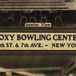 Roxy Bowling Center Interio...