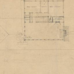 Upper floor plan