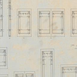 First story window glass de...