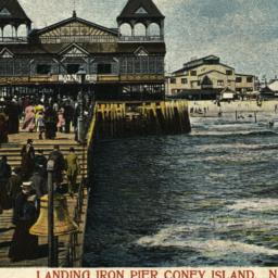 Landing Iron Pier Coney Isl...