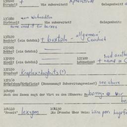 Western questionnaire, answ...