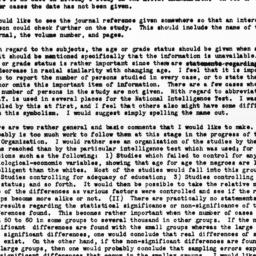 Comments from Harold Gullik...