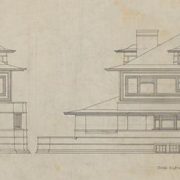 Rear, side elevations