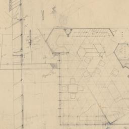 Living room plan, sketch de...