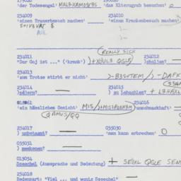 Western questionnaire, answ...