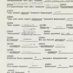Western questionnaire, answ...