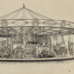 Carousels: Ink drawing of W...