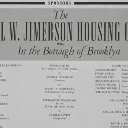 Earl W. Jimerson Apartments...