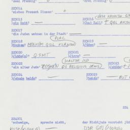 Western questionnaire, answ...