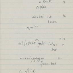 Eastern questionnaire, blue...