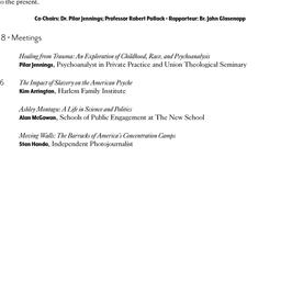 Schedule, Memory and Slaver...