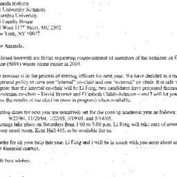 Correspondence, 2005-05-21....