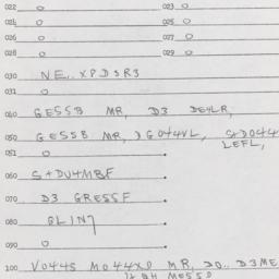 Western questionnaire, answ...