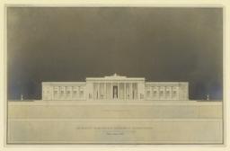 McKinley Birthplace Memorial Competition. Front elevation