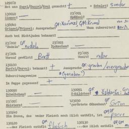 Western questionnaire, answ...