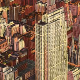 An Air View, Rockefeller Ce...