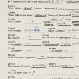 Westerm questionnaire, answ...