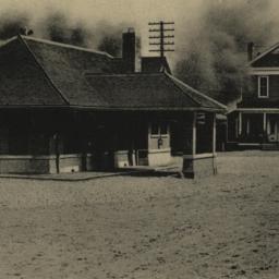 R. R. Station at Bedford, N...