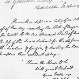 Document, 1779 April 13